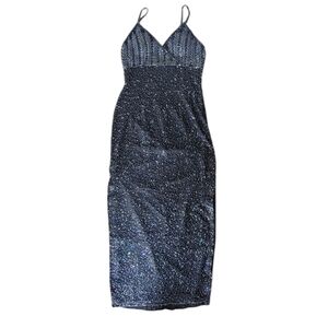 Sean Collection | Dresses | Sean Collection Blue Beaded Dress | Poshmark Sean Collection | Dresses | Sean Collection Blue Beaded Dress | Poshmark